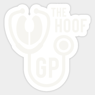 The Hoof Gp Merch Hoof Gp Logo Sticker